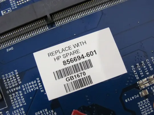 384-13 материнська плата РОБОЧА 856694-601 448.08D01.0011  SR2KL PENTIUM N3710   для HP Pavilion   17-X оригінал Характеристики