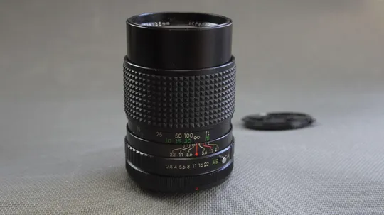объектив Canon FD JCPenney 135mm/2,8 ф52мм Coated Optic на формат (24x36mm) З аукціону