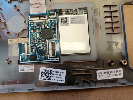 номер1059-5 корпус кришка палмрест 009CM3 460.0M60S.0012 для  DELL latitude 5520 Precision 3560  корпус топкейс верхня панель палмрест cover-C  оригінал На торгах