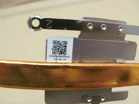 номер0182-26 термотрубка охолодження FCNFBZAA009010 для ACER Aspire E 17 E5-774G E5-774 оригінал З аукціону