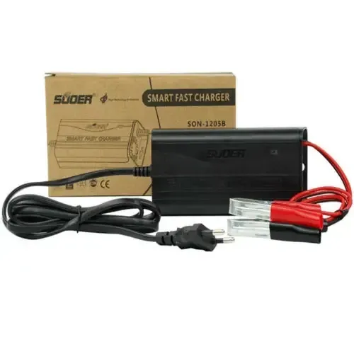 Зарядний пристрій для акумулятора Suoer 12V 3A, SON-1203B 12V Ціна