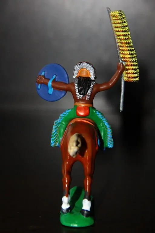 индеец ГДР №072 СИДЯЩИЙ БЫК  на коне №304 ТОЧНЫЕ КОПИИ Продаж