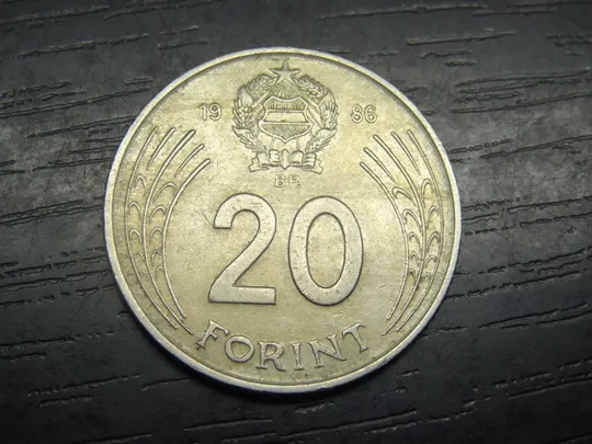 Купити 20 форинтів Угорщина 1986
