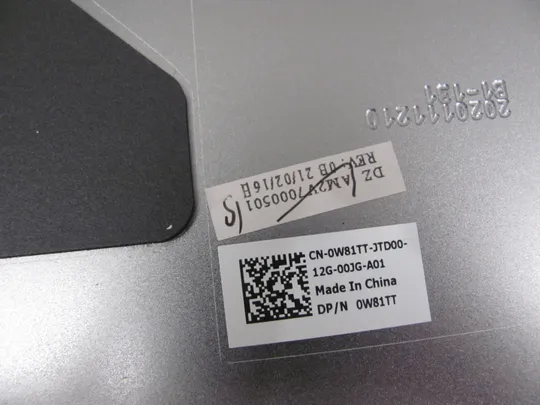 842-3 кришка матриці 0W81TT AM2V7000501  для Dell Precision 7550 M7550  7560 оригінал в Україні