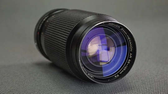 Об'єктив Konica AR телеобъектив Zoom-Hexanon 65-135mm/4.0 Ф55мм Japan Вживане Ціна