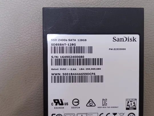 Купити 0557 SSD диск SANDISK 128GB 2.5" SATA НІМЕЧЧИНА