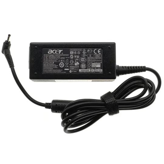 Блок живлення для ноутбука ACER 19V, 2.15A, 40W, 3.0*1.0мм, L-подібний роз'єм, black (без кабеля!) Ціна