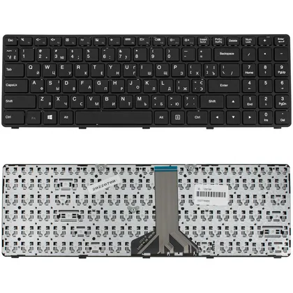 фото, Клавіатура для ноутбука LENOVO (IdeaPad 100-15IBD) ukr, black