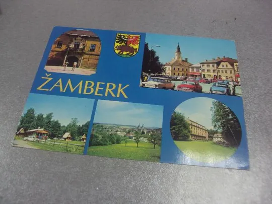 открытка жамберк Žamberk герб чехия №916 Ціна