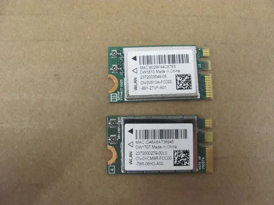 353-21 WI-FI модуль 0V91GK 0YCM9R  для Dell Inspiron 15 3567 5548  Vostro 15 3568  оригінал Ціна