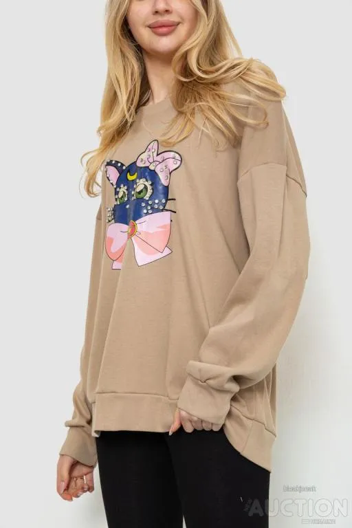 Батник женский, цвет темно-бежевый, 129R1425-99 З аукціону