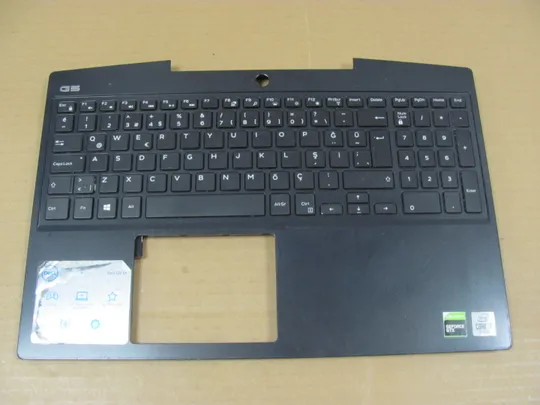 844-2 Кришка панель палмрест 0TKJ8F 460.0K404.0011 з клавіатурою 0HP4KG для Dell Inspiron G5 15 5500 G5 SE 5505  оригінал Ціна