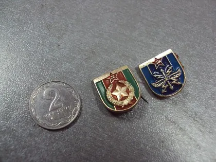 фото, знак вооруженные сил ссср эмблема общевойсковая, связь лот 2 шт №3455