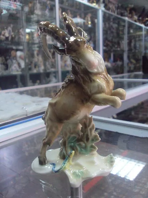 фигура фарфор енц козел Энц под реставрацию №28 Недорого