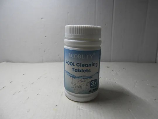 Таблетки для басейну Scobuty Pool Cleaning Tablets 100g Ціна