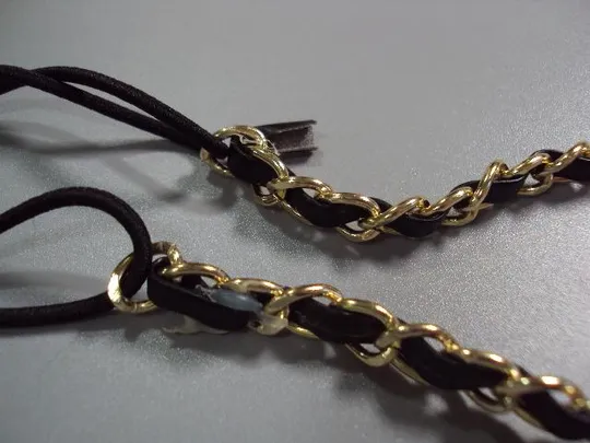 греческая повязка на голову с цепочкой новая №10866 Продаж