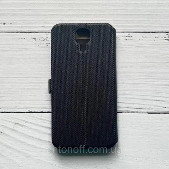Купити Чохол-книжка Doogee X9 Pro для телефону (з віконцем) Чорний
