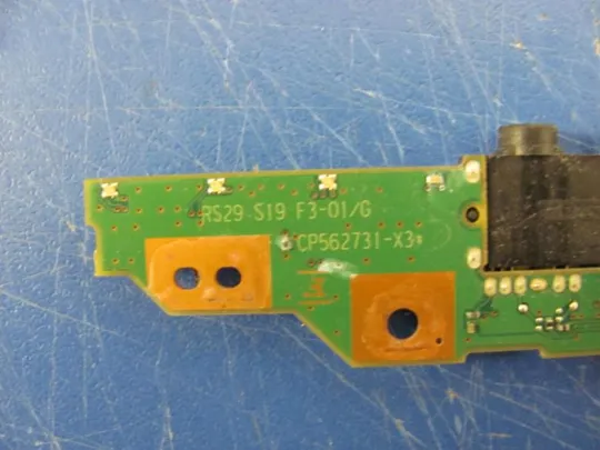 номер0909-5 Плата AUDIO CP562731-X3 CP562731-Z3 для FUJITSU LIFEBOOK E752 S752 E781 E782 оригінал З аукціону