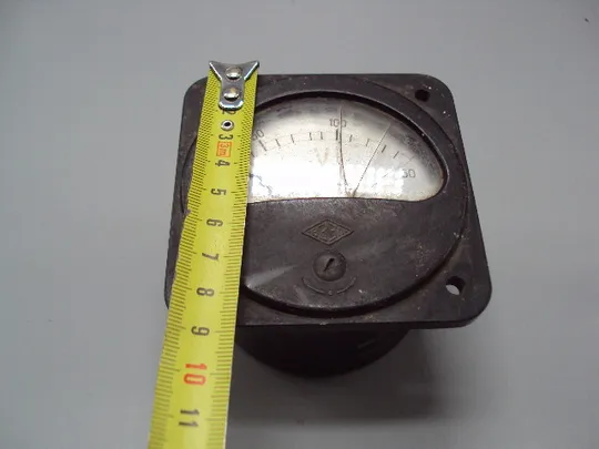 Вольтметр ВЗЗП 1963 год ссср размер 5,2х8,2х8,8 см №15967 Продаж