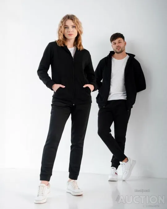 Зіпер унісекс утеплений - Europe колір чорний З аукціону