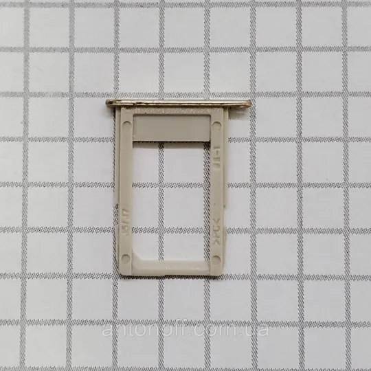 Купити Тримач сім-карти Samsung J730F Galaxy J7 2017 для телефона (Gold) оригінал з розборки