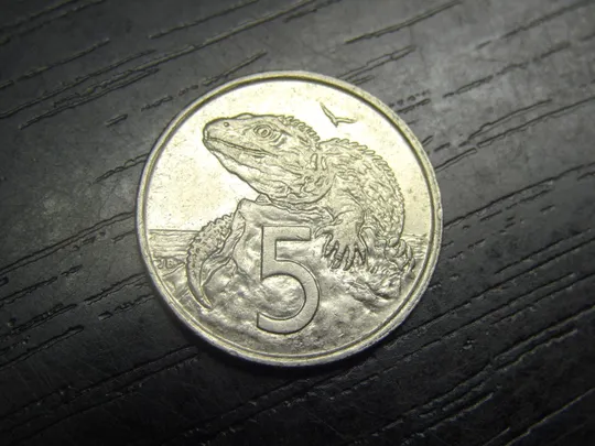 5 центів Нова Зеландія 2001 Ціна