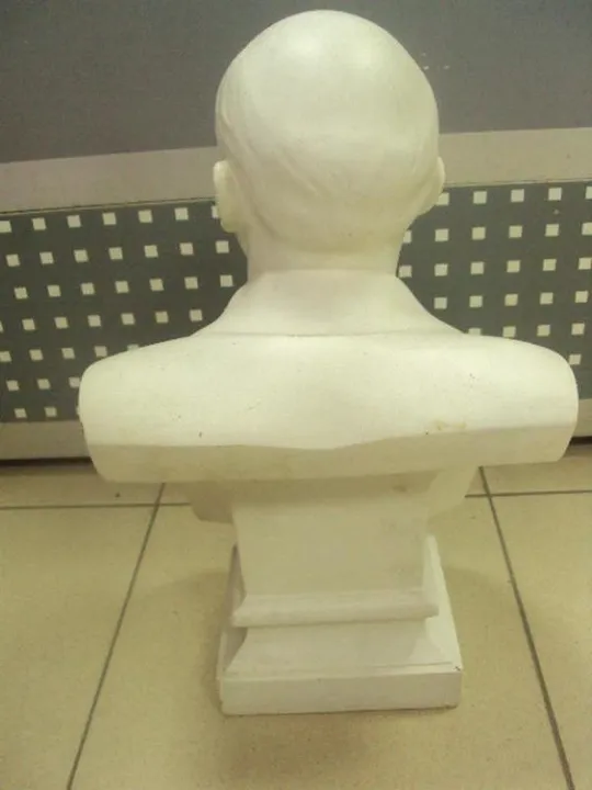 Фигура гипс бюст ленин 40 см, автор п.яцына 1958 год №282 Інтернет-аукціон