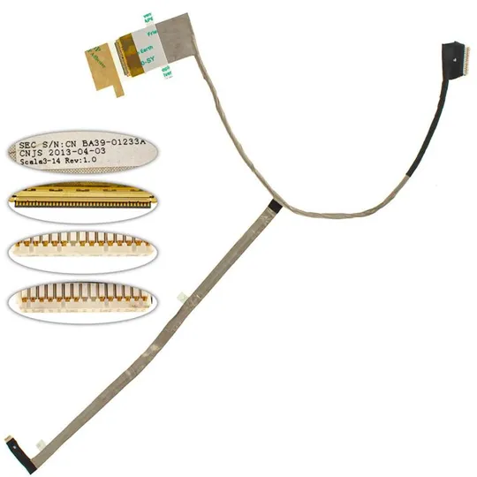 Шлейф матрицы для ноутбука Samsung NP300E4C NP305E4A LCD Lvds Cable  (BA39-01233A) Ціна