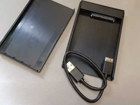 0590C  Зовнішня Кишеня для дисків 2.5 HDD, SSD З аукціону