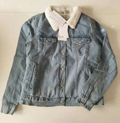 Джинсова курточка з хутром Glamorous XXS,XS,S,M Ціна