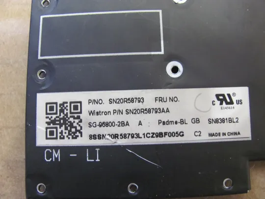 номер1032-23 Keyboard Клавіатура з підсвіткою SN20R58793 для LENOVO Thinkpad P1 X1 Gen 2  оригінал Інтернет-аукціон