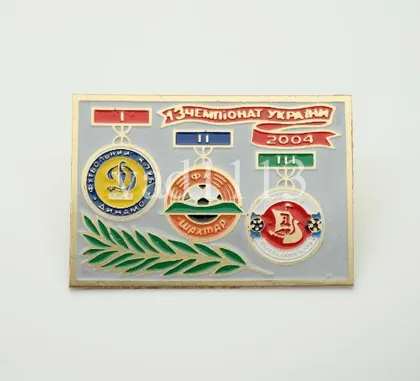 фото, Футбол - Призеры чемпионата Украины 2004 года - Динамо Киев, Шахтер, Днепр