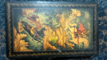 фото, Шкатулка Палех