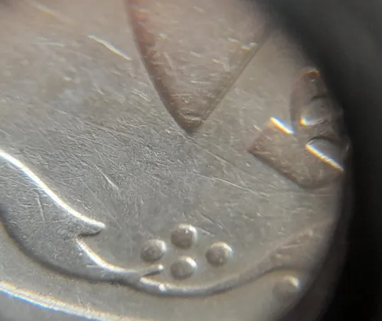 (4235) 25 копійок 1992 2БАм зминання елементів зображення на реверсі (25 копеек 1992 2БАм брак) Продаж