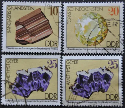 фото, ГДР Минералы 1974