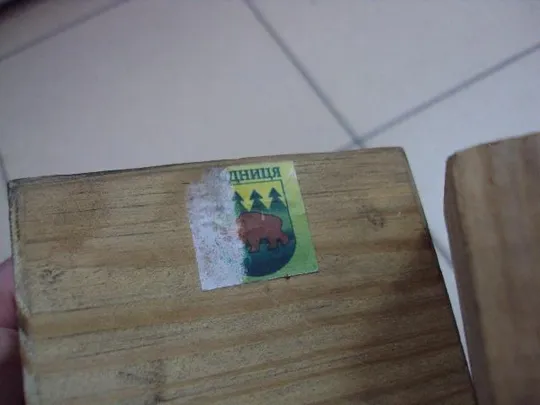 Детская игрушка машинка Сходница (Східниця) грузовик дерево длина 33,3 см №11133 Характеристики