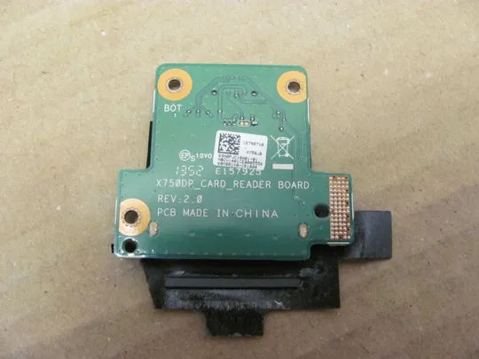 554-11 плата CARD READER 69N0PJC10A01-01 для ASUS X750L F750L оригінал Де купити