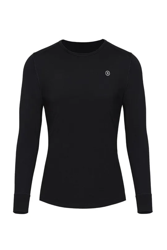 Купити Термоджемпер чоловічій на флісі Kifa чорний (розміри: S-3XL)