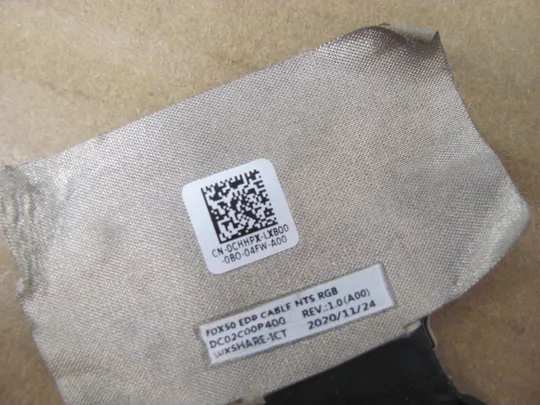 861-6 шлейф 0CHHPX DC02C00P400 для  Dell Precision 7550 7750 7560  оригінал Де купити