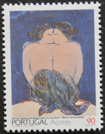 фото, Португалия Живопись Азоры Европа СЕПТ 1993