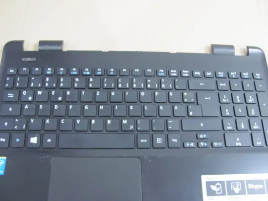 391-2  Кришка панель палмрест тачпад клавіатура AP154000900 для Acer Aspire E5-511 E5-521 E5-551 оригінал Продаж