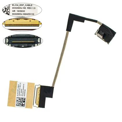 фото, Шлейф матриці для ноутбука Lenovo (S340-13-13IML, 13IWL 2019) LED (DC02003L100)