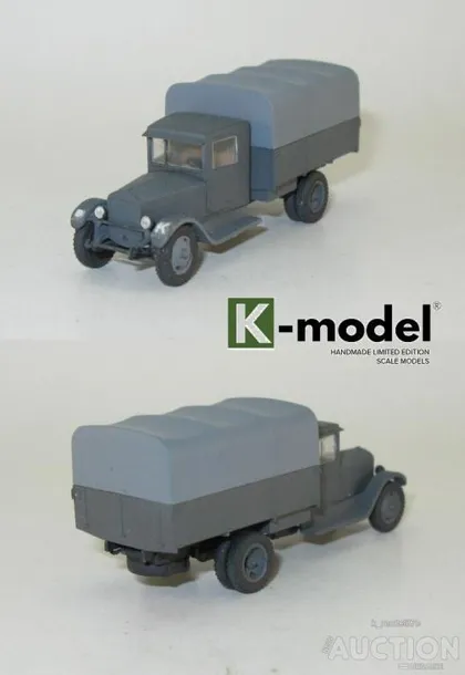 фото, Грузовик ЗиС-5 тентованный 3т. Вермахт Второй мировой войны - 1:87 H0