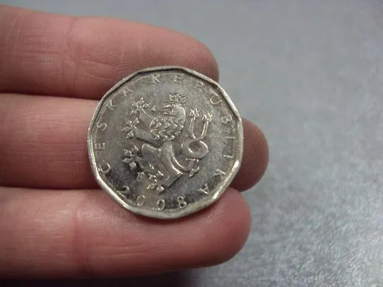 монета чехия 2 кроны 2008 №8791 З аукціону