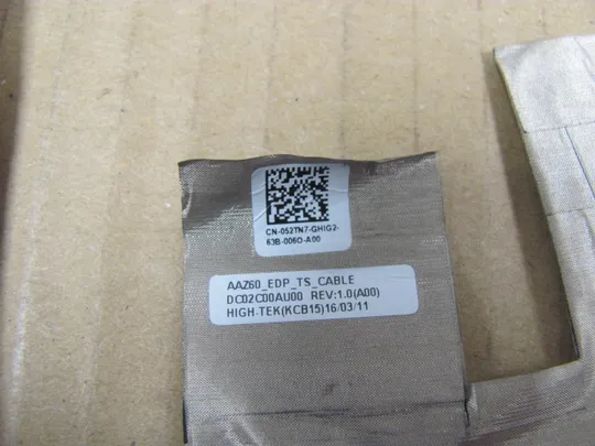 691-35 шлейф 052TN7 DC02C00AU00 для Dell Latitude E7470 7470 оригінал Де купити