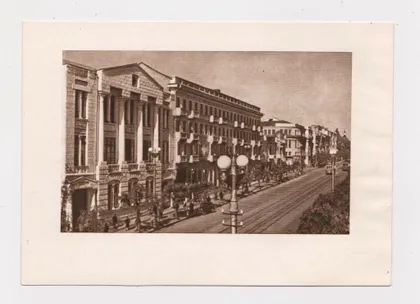 фото, ВІННИЦЯ - ВИННИЦА = Вулиця ЛЕНІНА = 1958 р. = чиста = тираж 10 тис. ==