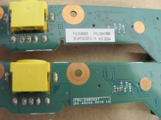 538-21 плата з роз&#039;ємом живлення 04W1699 04W3997 для LENOVO T420 T430 T420S T430s оригінал З аукціону