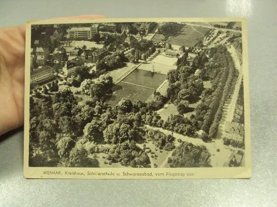 Купити открытка weimar kreishaus schillerschule германия веймар 1945 №10285м