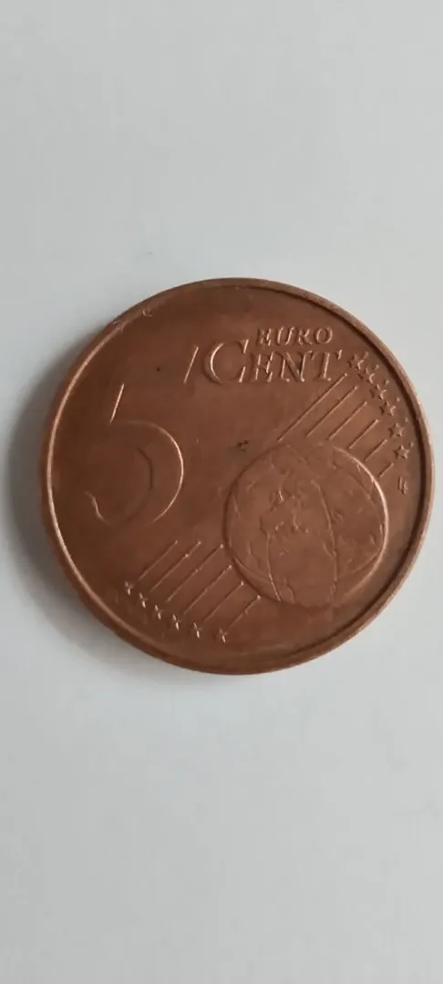 Купити Оригінальна французька монета номіналом 5 євроцентів — 1999 року