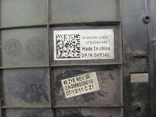 номер0092-4 Кришка панель палмрест та тачпад 0HYJ4V для DELL XPS 15 l501x l502x 0hyj4v hyj4v корпус топкейс верхня панель cover-C тачпад оригінал Недорого